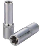 Головка торцевая глубокая 1/4" Е10