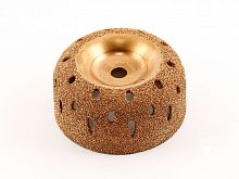 Обдирочная полусфера, диам 75х40, зерн60,Tech