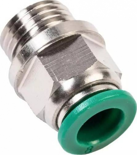 Фитинг цанговый М1/4" 8 мм, с уплотнением, пластм. корпус(B250/8)