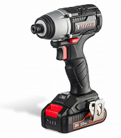 Винтоверт ударный аккумуляторный RUNTEC TECHNIC 1/4", 20В, 2*2Ач, 150Нм