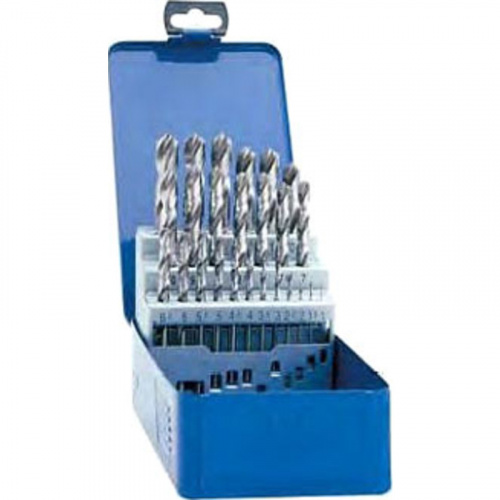 Набор сверел 1,0-13,0х0,5мм 25 пр. HSS-R Spiralbohrer (Metall)