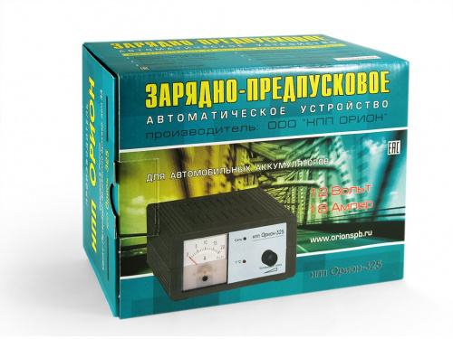 Зарядное устройство Вымпел -325, Автомат, 0-20А,12В,Стрелочный амперметр