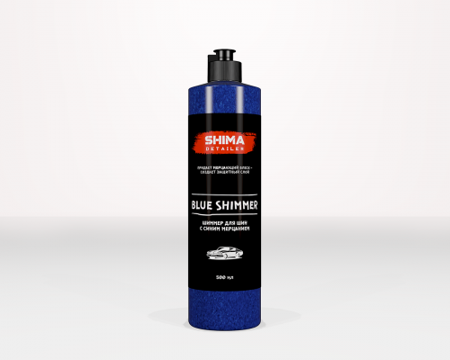 Blue Shimmer Шиммер для шин с синим  мерцающим блеском 500мл