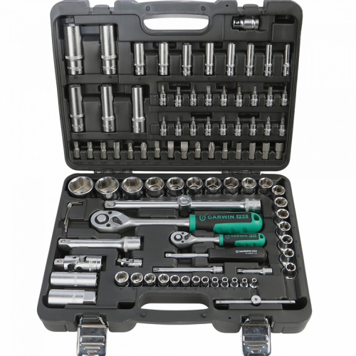 Набор инструмента 1/4" и 1/2", 94 предмета GARWIN PRO