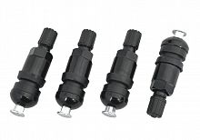 Комплект вентилей TPMS-17B под датчик черный