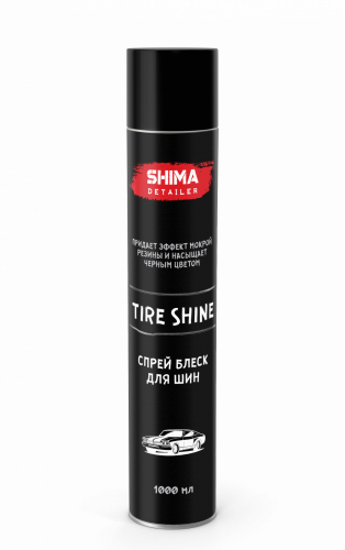 Tire Shine Спрей-блеск для шин 1л ,Shima Detailer
