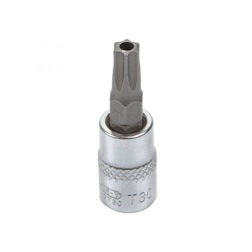 Головка торцевая с вставкой torx с отверстием 1/4" T30H