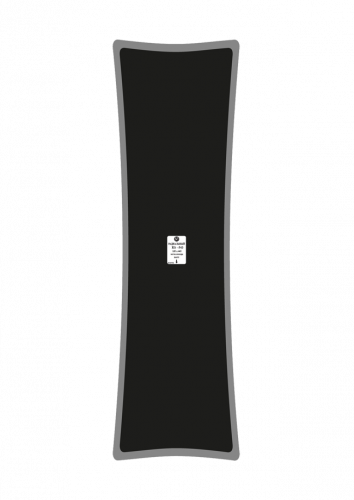 Пластырь RS-543, металлокорд,135х445мм