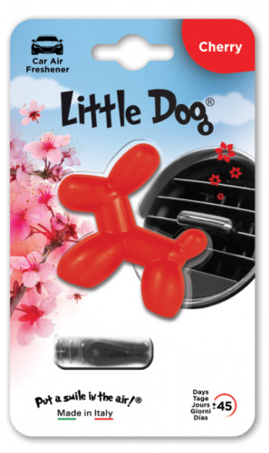Little Dog Cherry (Вишня) - red Автомобильный освежитель воздуха