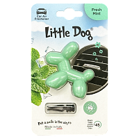 Little Dog Fresh Mint (Свежая мята) - lime green Автомобильный освежитель воздуха