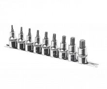 Набор насадок TORX 1/2" T20-T60 9шт JTC /1