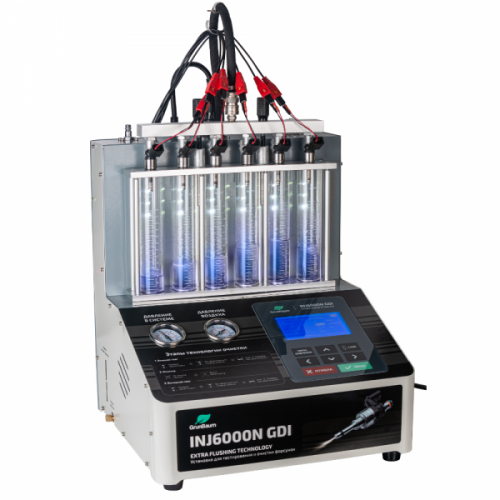 Стенд УЗ очистки GrunBaum INJ6000N GDI, для 6-и форсунок