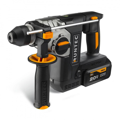 Перфоратор аккумуляторный RUNTEC PRO 2.3Дж, 20В, 2*4Ач, 750Вт Перфоратор аккумуляторный RUNTEC PRO 2.3Дж, 20В, 2*4Ач, 750Вт