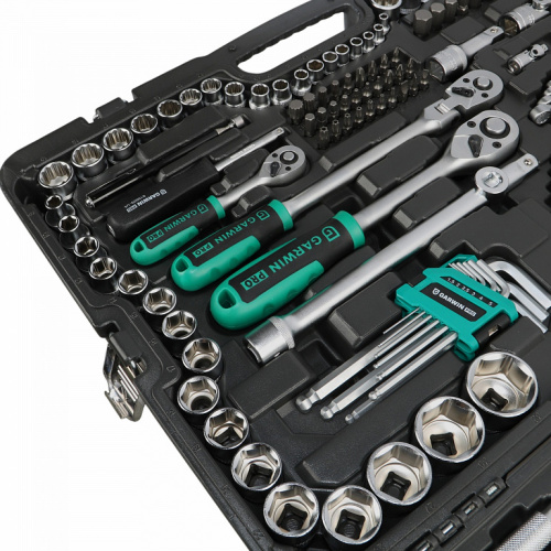 Набор инструментов 1/4", 3/8" и 1/2", 148 предметов GARWIN PRO 640148 фото 4