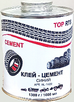 Клей-цемент «TOP RTS CEMENT», синий, 1000мл, BL-1000