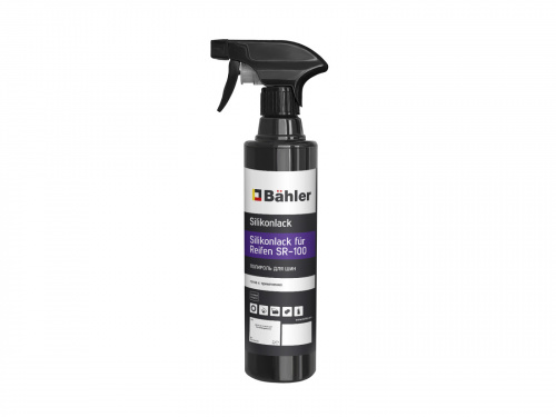 Silikonlack fur Reifen SR-100 Полироль для шин силиконовый 0.5л (тригер)