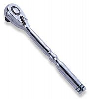 Трещотка 1/4"DR, 48 зубцов, 128 мм