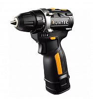 Дрель-шуруповерт  аккумуляторная RUNTEC PRO 10мм, 16В 2*2Ач, 45НМ