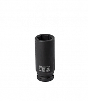 Головка торцевая ударная, глубокая ROSSVIK, 1/2", 23мм