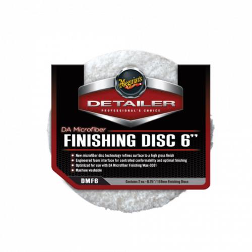 Микрофибровый Полировальный круг Финишный Meguiars FINISHING DISC 6 (159мм) Комплект (2шт)