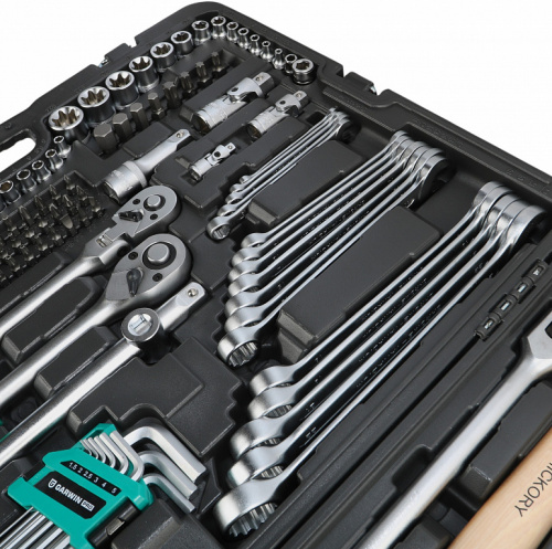Набор инструментов 1/4", 3/8" и 1/2", 148 предметов GARWIN PRO 640148 фото 5