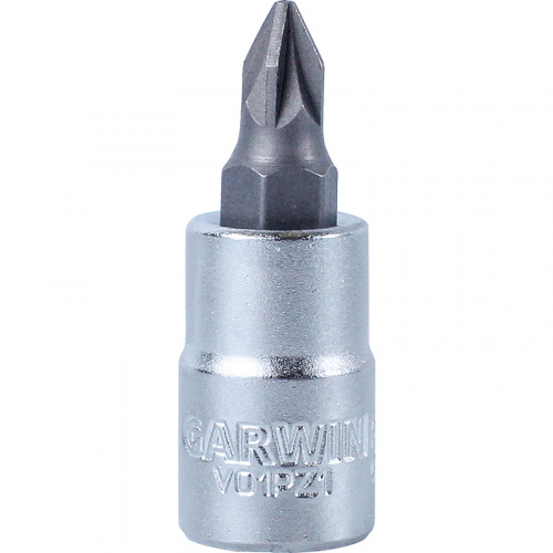 Головка торцевая с вставкой 1/4" PZ2