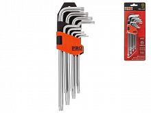 Набор ключей TORX T10-T50 9 шт длинных