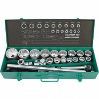 Набор торцевых головок дюймовых 3/4" 12 гр., 3/4"- 2", 23 пр. GARWIN PRO 643560-12