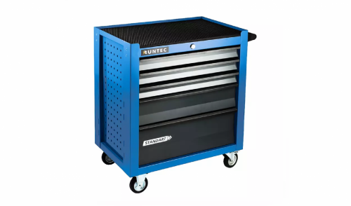 Тележка инструментальная 5 полочная Standart синяя RUNTEC