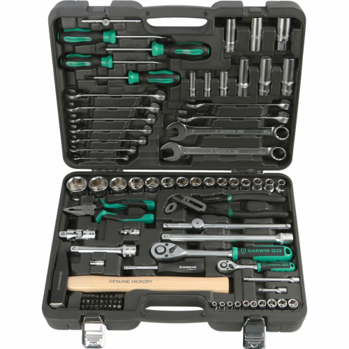 Набор инструментов 1/4" и 1/2", 91 предмет GARWIN PRO 640091
