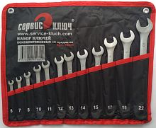 Набор ключей ИНДИЯ 12 предметов СЕРВИС КЛЮЧ(сумка)