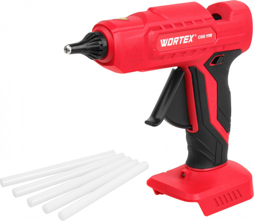 Аккумуляторный клеевой пистолет WORTEX CGG 1118 в кор. ALL1 SOLO
