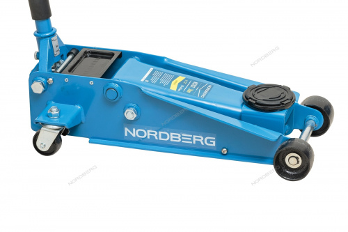 Домкрат гидравлический подкатной 3 т, 133-470 мм, Nordberg