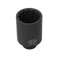 Головка торцевая ударная глубокая 1/2" 12гр. 38 мм