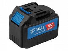 Аккумулятор BULL AK 4003 18.0 В, 6.0 А*ч, Li-Ion (18 В, 4 А*ч, Li-ion)