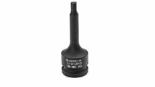 Головка торцевая ударная ROSSVIK, 1/2", Hex H5, L-78мм